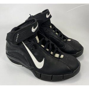 Nike 2006 Air Zoom Huarache Youth 314036-012 2K5 Black White (Kobe) Size US 5
